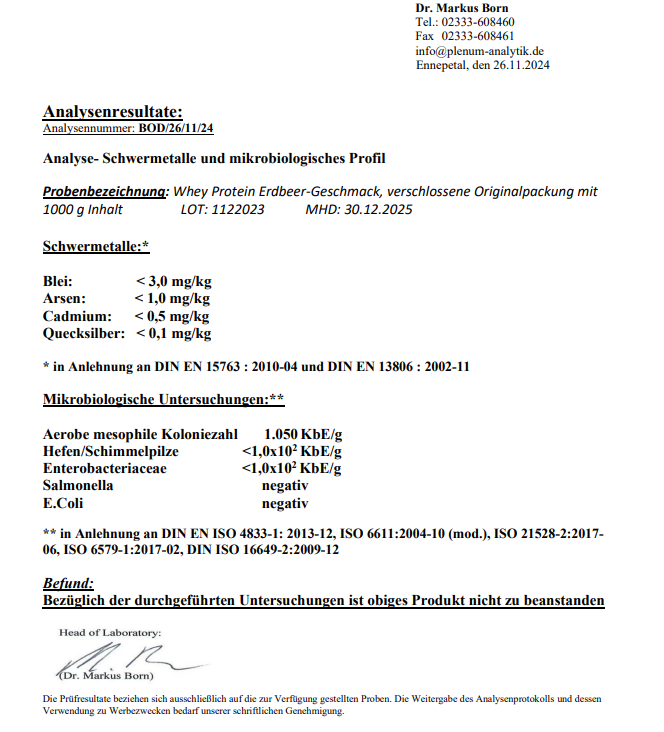 Laborbericht