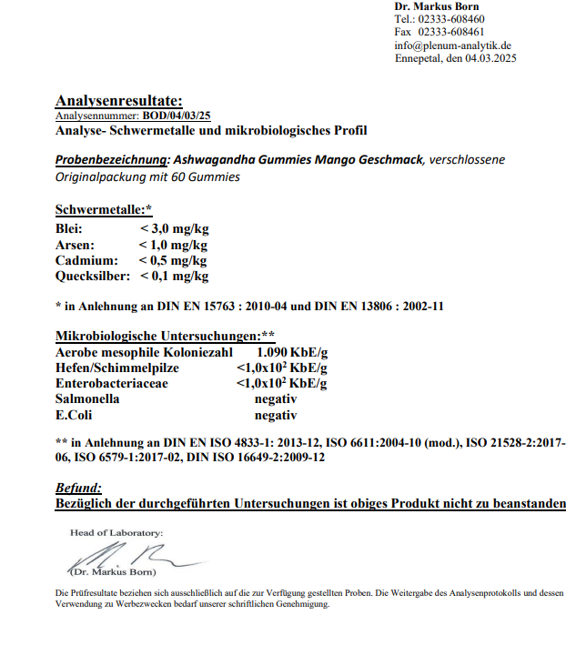 Laborbericht