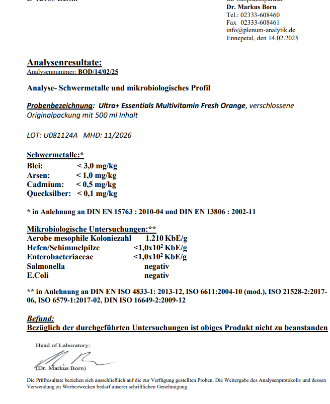 Laborbericht