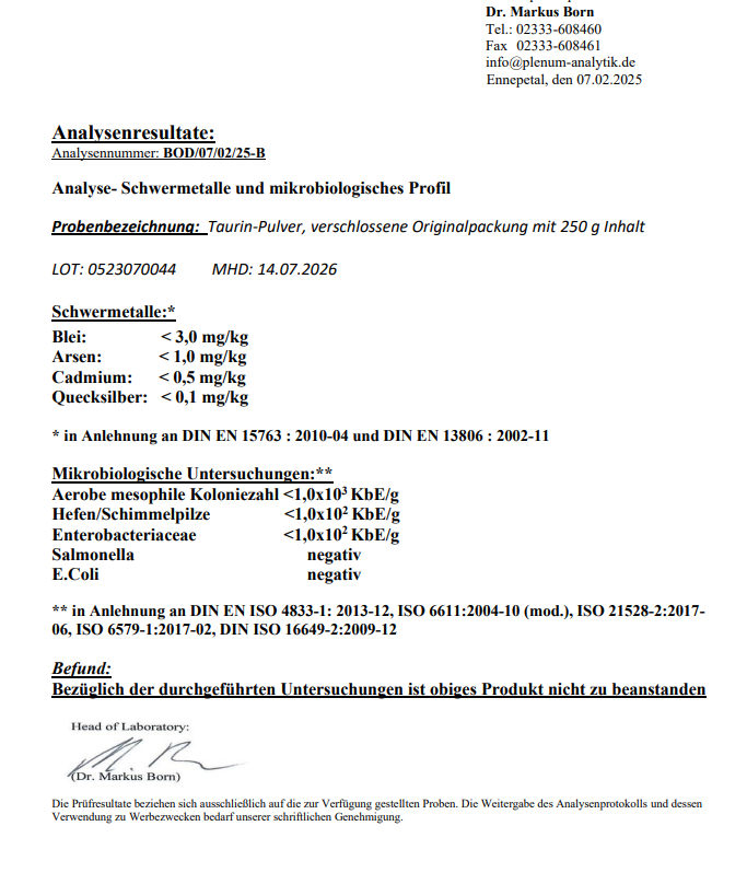Laborbericht