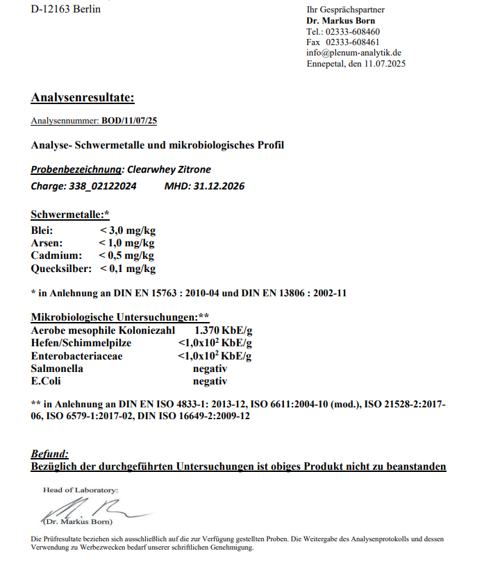 Laborbericht