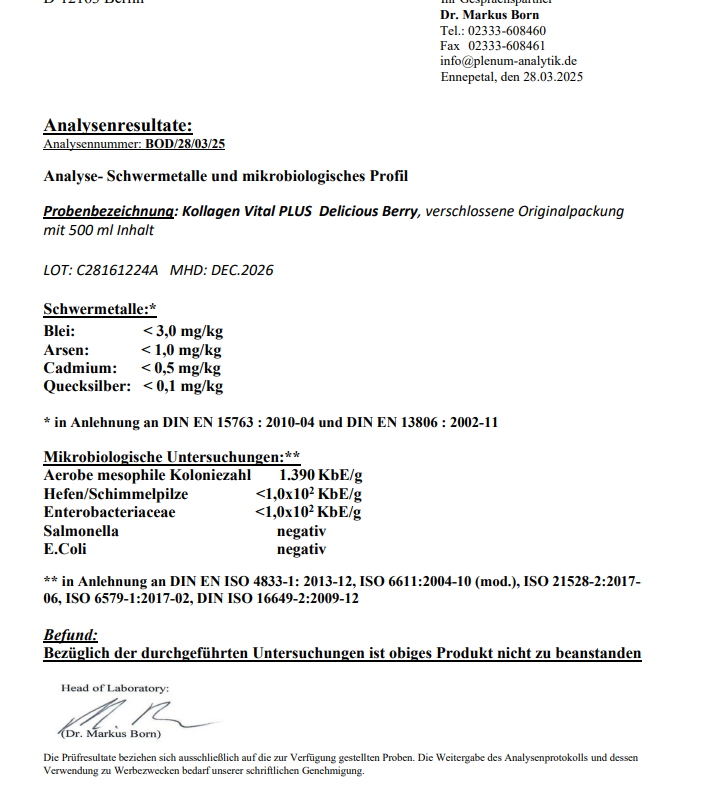 Laborbericht
